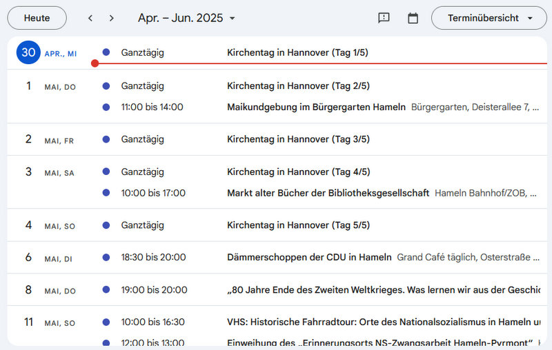 Botenkalender